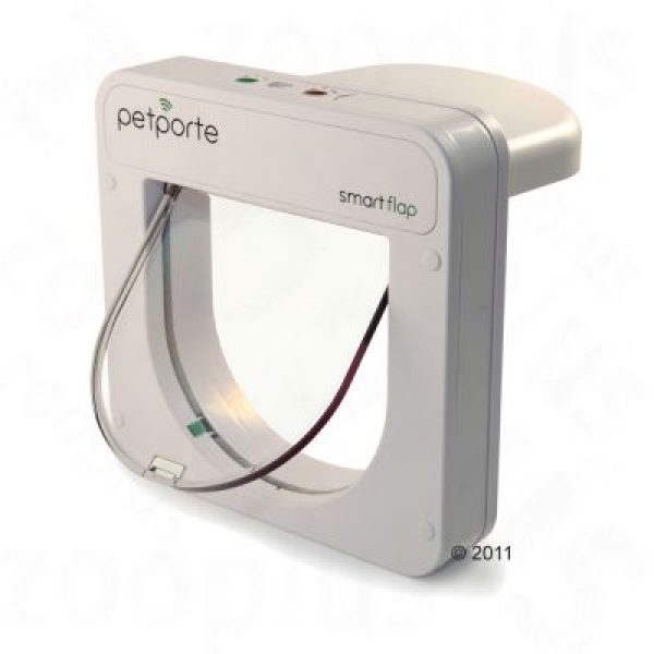 Startpunt les peper PetSafe PetPorte SmartFlap Microchip Kattenluik - Tunnelverlenging wit -  Kattenluik